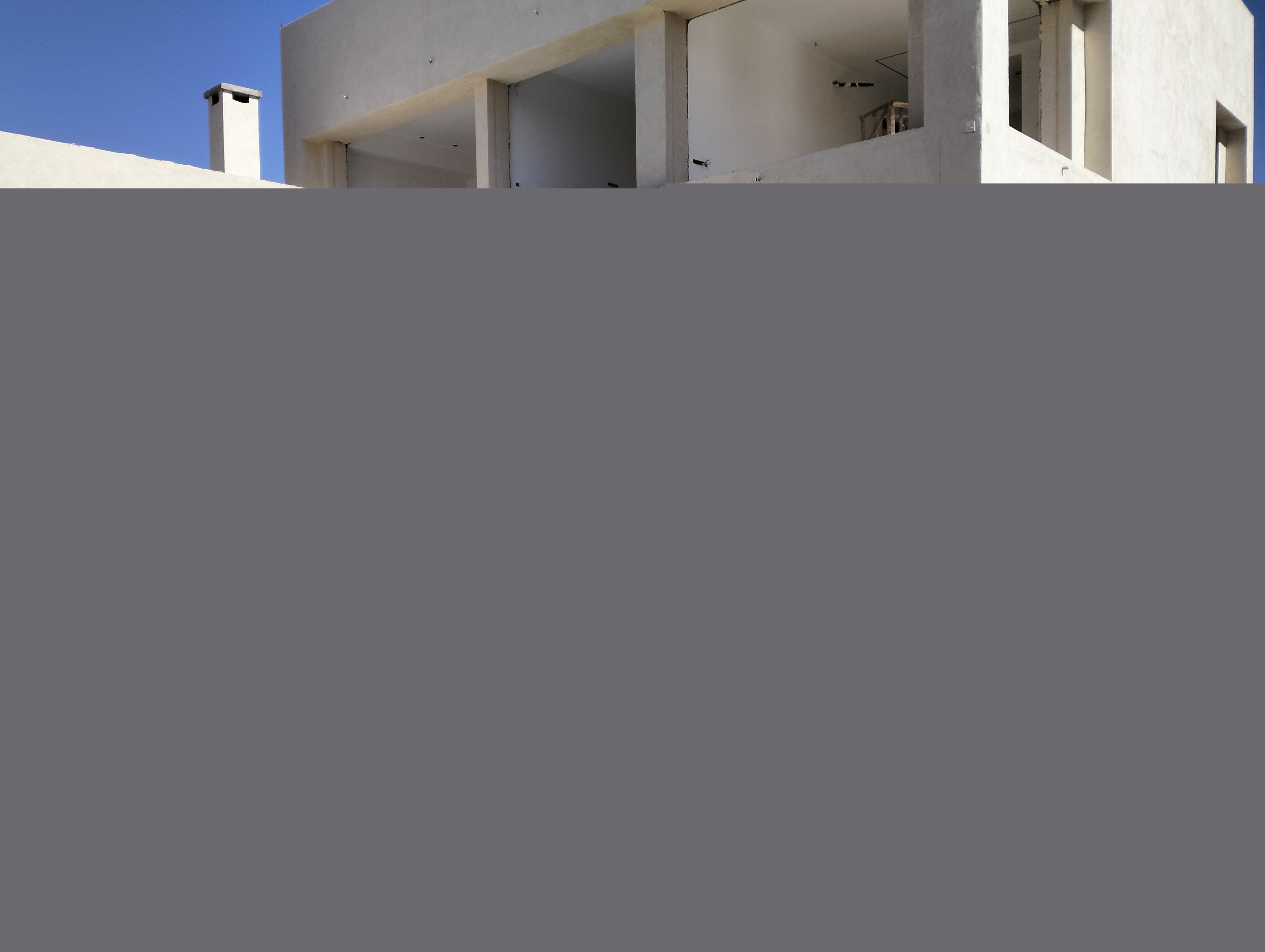 Villa de luxe en construction